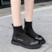 Women Ankle Boots Round Toe Comfortable Casual Knitted Shoes Women Ankle Boots Round Toe Comfortable Casual Knitted Shoes