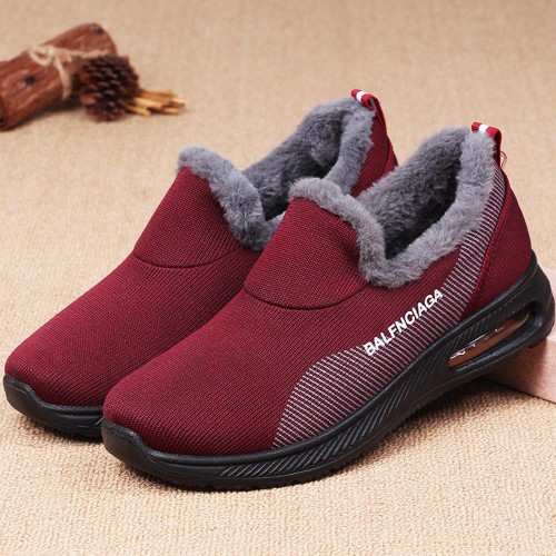 Womens Snow Boots Cushion Lazy Casual Fur Boots Womens Snow Boots Cushion Lazy Casual Fur Boots