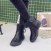 Women Zipper Slip On Casual Outdoor Ankle Short Boots Women Zipper Slip On Casual Outdoor Ankle Short Boots