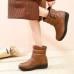 Women Winter Boots Fur Plush Insole Ankle Snow Boots Women Winter Boots Fur Plush Insole Ankle Snow Boots