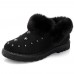 Winter Warm Fluffy Rivet Casual Soft Snow Boots Winter Warm Fluffy Rivet Casual Soft Snow Boots