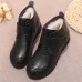 Winter Women Warm Boots Round Toe Genuine Leather Ankle Boots Winter Women Warm Boots Round Toe Genuine Leather Ankle Boots