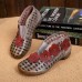 SOCOFY Genuine Leather Floral Handmade Hollow Out Retro Boots SOCOFY Genuine Leather Floral Handmade Hollow Out Retro Boots
