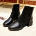 Women Boots Casual Chunky Heel Zipper Ankle Boots Women Boots Casual Chunky Heel Zipper Ankle Boots