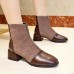 Women Boots Casual Chunky Heel Zipper Ankle Boots Women Boots Casual Chunky Heel Zipper Ankle Boots