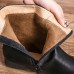 Retro Round Toe Genuine Leather Soft Warm Ankle Boots Retro Round Toe Genuine Leather Soft Warm Ankle Boots