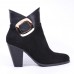 Women Chunky Heel Buckle Ankle Boots Women Chunky Heel Buckle Ankle Boots