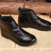 Round Toe Casual Soft Leather Ankle Boots Round Toe Casual Soft Leather Ankle Boots