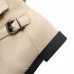 Large Size Buckle Furry Faux Fur Lining Flats Suede Mid-calf Boots Large Size Buckle Furry Faux Fur Lining Flats Suede Mid-calf Boots