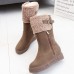 Buckle Zipper Warm Outdoor Platform Snow Boots Buckle Zipper Warm Outdoor Platform Snow Boots