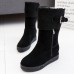 Buckle Zipper Warm Outdoor Platform Snow Boots Buckle Zipper Warm Outdoor Platform Snow Boots