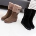Buckle Zipper Warm Outdoor Platform Snow Boots Buckle Zipper Warm Outdoor Platform Snow Boots