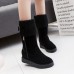 Buckle Zipper Warm Outdoor Platform Snow Boots Buckle Zipper Warm Outdoor Platform Snow Boots