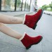 Women Snow Boots Buckle Lining Warm Casual Shoes Women Snow Boots Buckle Lining Warm Casual Shoes