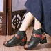 Folkways Genuine Leather Keep Warm Ankle Boots Folkways Genuine Leather Keep Warm Ankle Boots