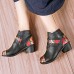 Folkways Genuine Leather Keep Warm Ankle Boots Folkways Genuine Leather Keep Warm Ankle Boots