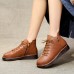 Genuine Leather Soft Comfy Lining Warm Ankle Short Boots Genuine Leather Soft Comfy Lining Warm Ankle Short Boots