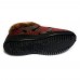 Winter Cotton Snow Ankle Boots  Printing Pattern Flat Shoes Winter Cotton Snow Ankle Boots  Printing Pattern Flat Shoes