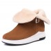 Women Winter Ankle Boots Keep Warm Buckle Shoes Women Winter Ankle Boots Keep Warm Buckle Shoes