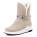 Women Winter Ankle Boots Keep Warm Buckle Shoes Women Winter Ankle Boots Keep Warm Buckle Shoes