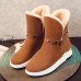 Women Winter Ankle Boots Keep Warm Buckle Shoes Women Winter Ankle Boots Keep Warm Buckle Shoes