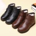 Genuine Leather  Warm Fur Plush Women Winter Snow Boots Genuine Leather  Warm Fur Plush Women Winter Snow Boots