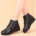 Genuine Leather  Warm Fur Plush Women Winter Snow Boots Genuine Leather  Warm Fur Plush Women Winter Snow Boots
