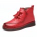 LOSTISY Vintage Soft Comfortable Leather Ankle Boots LOSTISY Vintage Soft Comfortable Leather Ankle Boots