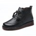 LOSTISY Vintage Soft Comfortable Leather Ankle Boots LOSTISY Vintage Soft Comfortable Leather Ankle Boots