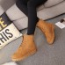 Winter Lace Up Suede Keep Warm Casual Ankle Snow Boots Winter Lace Up Suede Keep Warm Casual Ankle Snow Boots
