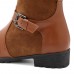 Large Size Casual Buckle Zipper Over The Knee Boots