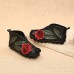 SOCOFY Genuine leather Soft Sole Flower Ankle Short Boots SOCOFY Genuine leather Soft Sole Flower Ankle Short Boots
