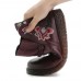 Genuine Leather Flowers Pattern Casual Soft Ankle Boots Genuine Leather Flowers Pattern Casual Soft Ankle Boots