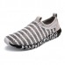 Men Comfy Breathable Slip On Knitted Sneakers Sports Shoes Men Comfy Breathable Slip On Knitted Sneakers Sports Shoes