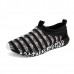 Men Comfy Breathable Slip On Knitted Sneakers Sports Shoes Men Comfy Breathable Slip On Knitted Sneakers Sports Shoes