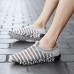 Men Comfy Breathable Slip On Knitted Sneakers Sports Shoes Men Comfy Breathable Slip On Knitted Sneakers Sports Shoes