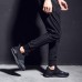 Men Comfortable Elastic Band Casual Slip On Sneakers Men Comfortable Elastic Band Casual Slip On Sneakers