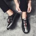 Men Breathable Adjustable Elastic Lace Up Casual Sneakers Men Breathable Adjustable Elastic Lace Up Casual Sneakers