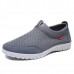 Large Size Men Lightweight Soft Sole Breathable Mesh Slip On Sneakers Shoes Large Size Men Lightweight Soft Sole Breathable Mesh Slip On Sneakers Shoes