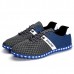 US Size 6.5-11 Men Mesh Breathable Casual Outdoor Canvas Flat Sneakers US Size 6.5-11 Men Mesh Breathable Casual Outdoor Canvas Flat Sneakers