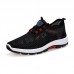 Men Leisure Sports Mesh Breathable Lace up Sneakers Men Leisure Sports Mesh Breathable Lace up Sneakers