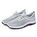 Men Leisure Sports Mesh Breathable Lace up Sneakers Men Leisure Sports Mesh Breathable Lace up Sneakers