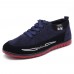Men Breathable Canvas Cloth Lace Up Low Top Sneakers Men Breathable Canvas Cloth Lace Up Low Top Sneakers