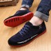 Men Breathable Canvas Cloth Lace Up Low Top Sneakers Men Breathable Canvas Cloth Lace Up Low Top Sneakers