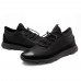Men Adjustable Elastic Band Comfy Leather Sneakers Casual Men Shoes Men Adjustable Elastic Band Comfy Leather Sneakers Casual Men Shoes