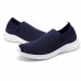 Men Casual Sports Shoes Breathable Knitted Slip On Sneakers Men Casual Sports Shoes Breathable Knitted Slip On Sneakers