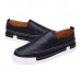 Men Fashion Shoes PU Round Toe Slip On Outdoor Sneakers Vintage Style Men Fashion Shoes PU Round Toe Slip On Outdoor Sneakers Vintage Style