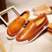 Men Fashion Shoes PU Round Toe Slip On Outdoor Sneakers Vintage Style Men Fashion Shoes PU Round Toe Slip On Outdoor Sneakers Vintage Style