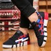 Men Sneakers Canvas Lace Up Low Top Sport Running Casual Shoes Men Sneakers Canvas Lace Up Low Top Sport Running Casual Shoes