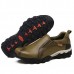 Men Genuine Leather Wear Resistant Outsole Elastic Band Slip On Sneakers Men Genuine Leather Wear Resistant Outsole Elastic Band Slip On Sneakers